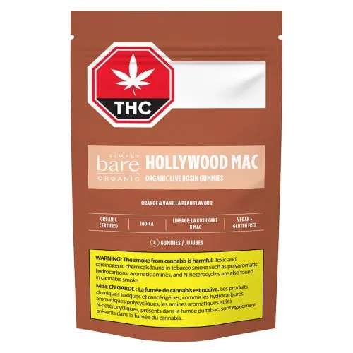 Hollywood Mac Organic Live Rosin Gummies image 2