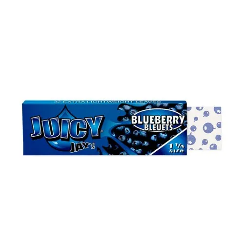 Juicy Jay's Rolling Papers - 1¼" - Blueberry