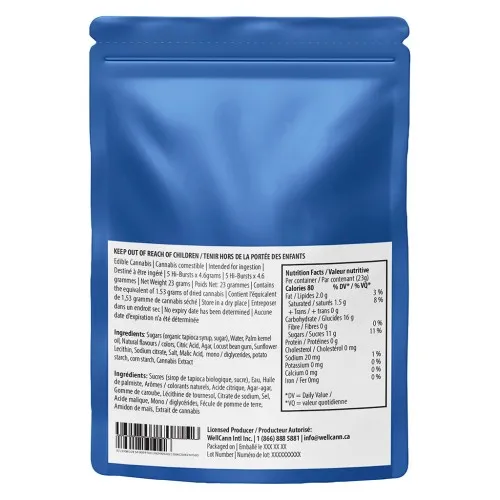 Blue Raspberry Sunset 4:1 CBD:THC image 3