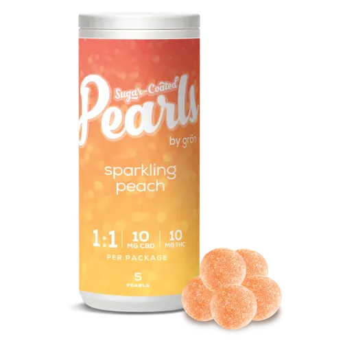Sparkling Peach 1:1 CBD:THC image 3