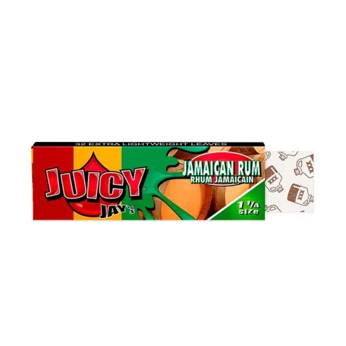 Juicy Jay's Rolling Papers - 1¼" - Jamaican Rum