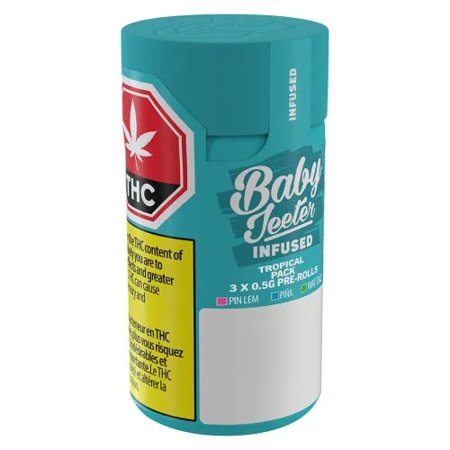 Baby Jeeter Infused Tropical Variety Pack image 2