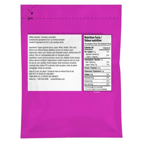 The Purple One Sativa THC Gummy image 3