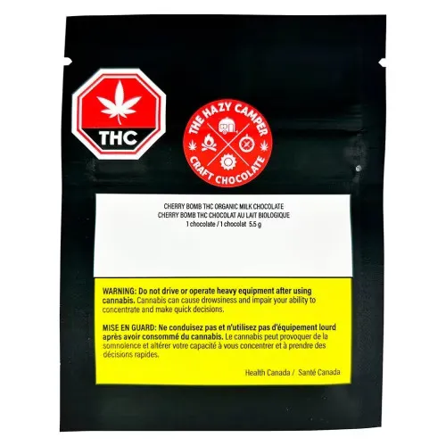Cherry Bomb THC Organic Milk Chocolate image 2