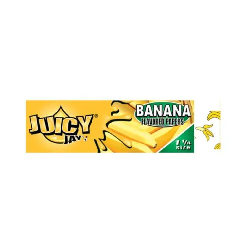 Juicy Jay's Rolling Papers - 1¼" - Banana