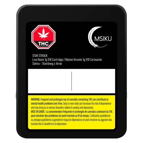 Star Struck Live Resin 510 Thread Cartridge image 2