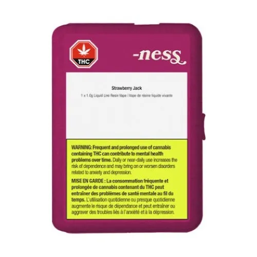 Strawberry Jack Liquid Live Resin Vape image 2