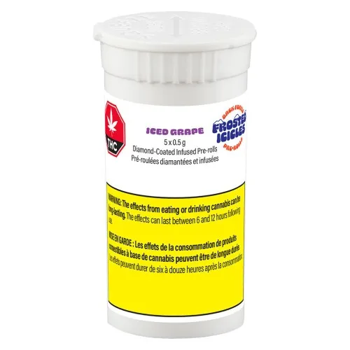 Frosted Icicles Infused Pre-rolls - Iced Grape image 2