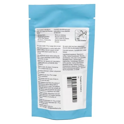 Blueberry Sunset CBD Salt Soak image 3