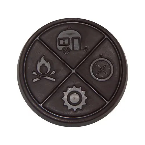 Hazy Mint THC Organic Dark Chocolate