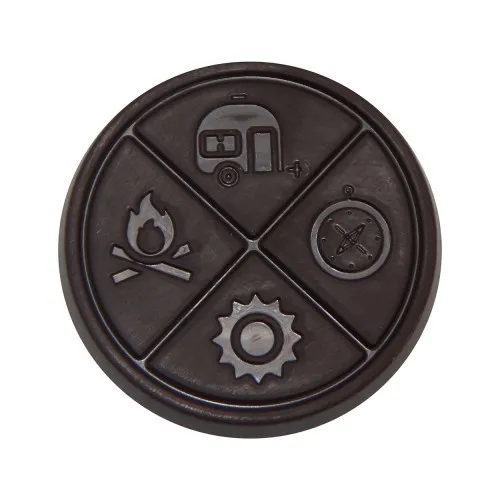 Hazy Mint THC Organic Dark Chocolate