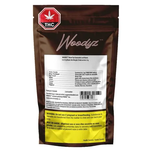 Wood Tip Chamomile Leaf Blunts image 2