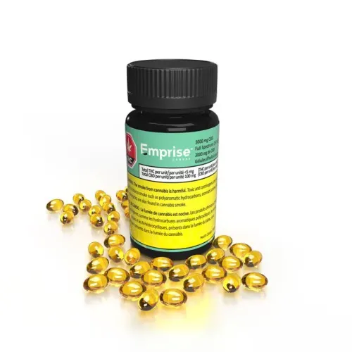 3000mg CBD Full Spectrum Oil Softgels