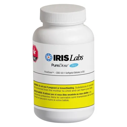 PureDose™ CBD 50:1 Soft Gels image 2