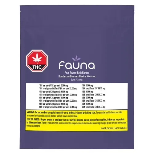 Four Rivers Bath Bombs With CBD CBG CBN and THC image 2