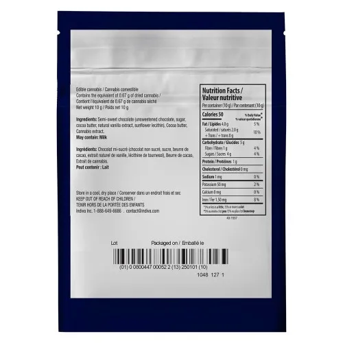THC Dark Chocolate Bar image 3