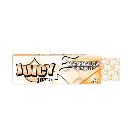 Juicy Jay's Rolling Papers - 1¼" - Marshmallow