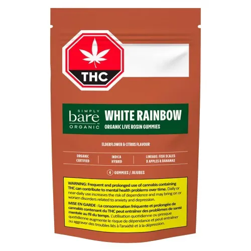 White Rainbow Organic Live Rosin Gummies image 2