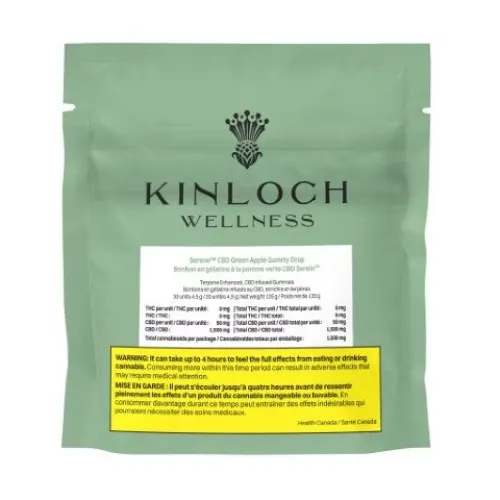 Serene CBD Green Apple Gummy Drops image 2