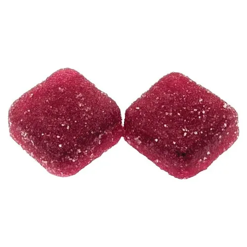Solventless Live Rosin Sour Cherry Gummies