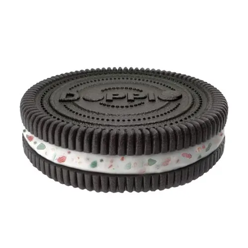 Candy Cane Sandwich Cookie