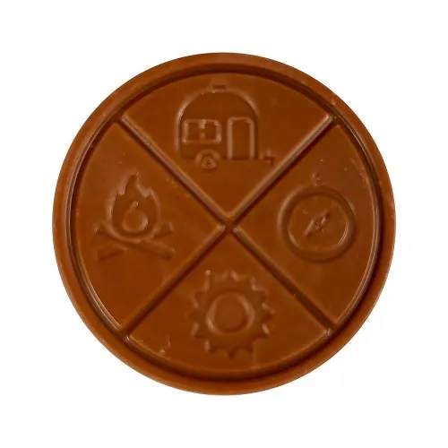 Cherry Bomb THC Organic Milk Chocolate